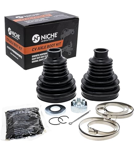 Amazon.com: NICHE Front CV Axle Boot Kit for Can-Am 705401345